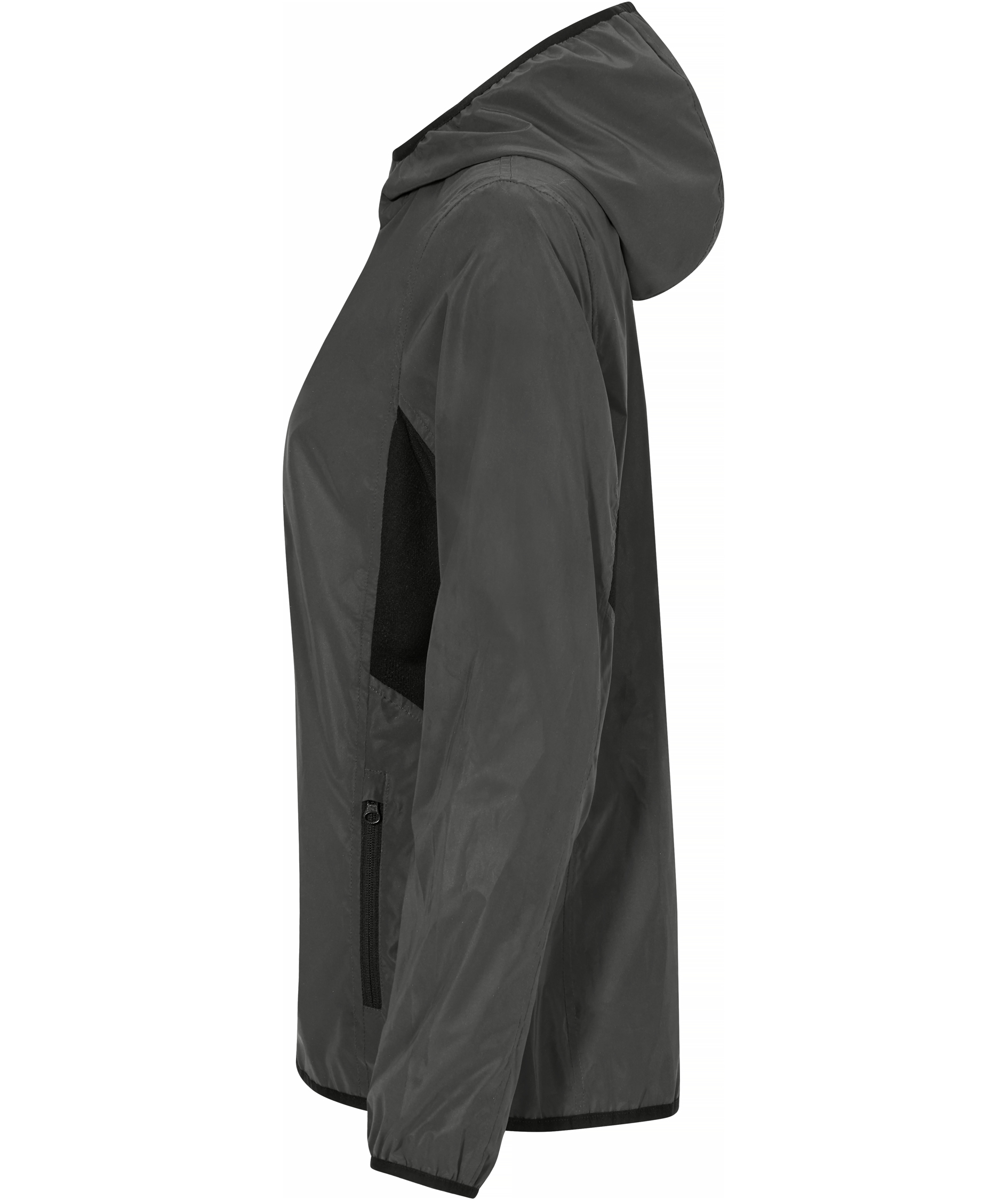 Clique Willmar women's Hi-vis wind jacket, Reflective Grey, large image number 4