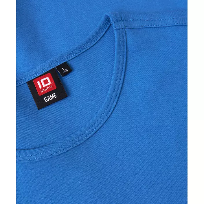 ID Interlock T-shirt med lange, Azure, large image number 3
