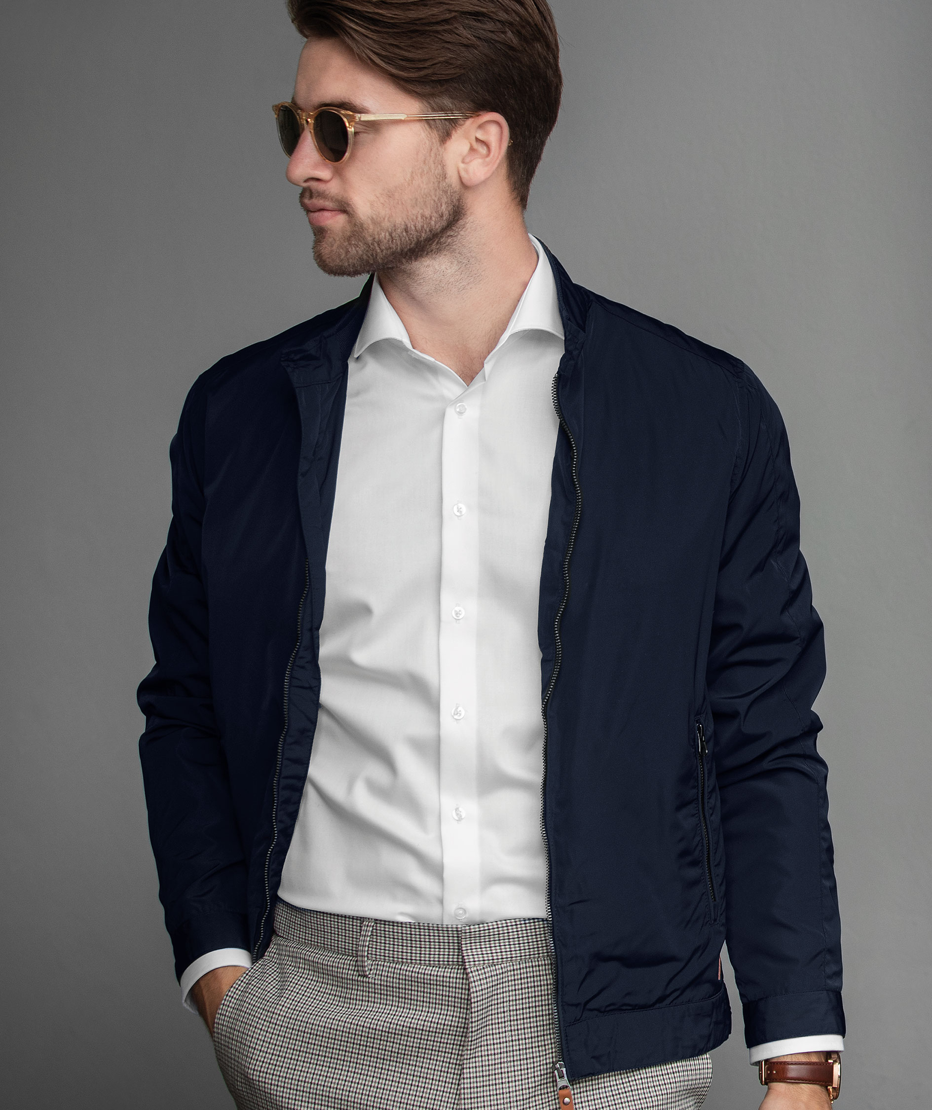 Nimbus Oxbridge jacket, Midnight Blue, large image number 4