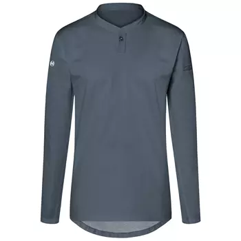 Karlowsky Performance women's long-sleeved Polo shirt, Anthracite