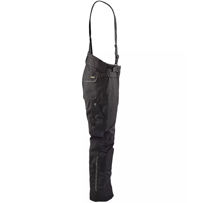 Blåkläder Winter trousers w. braces X1810, Black, large image number 3