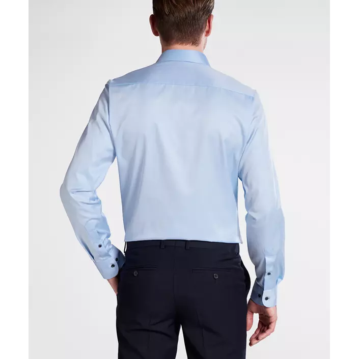 Eterna Cover Slim fit shirt with contrast, Lightblue, large image number 2