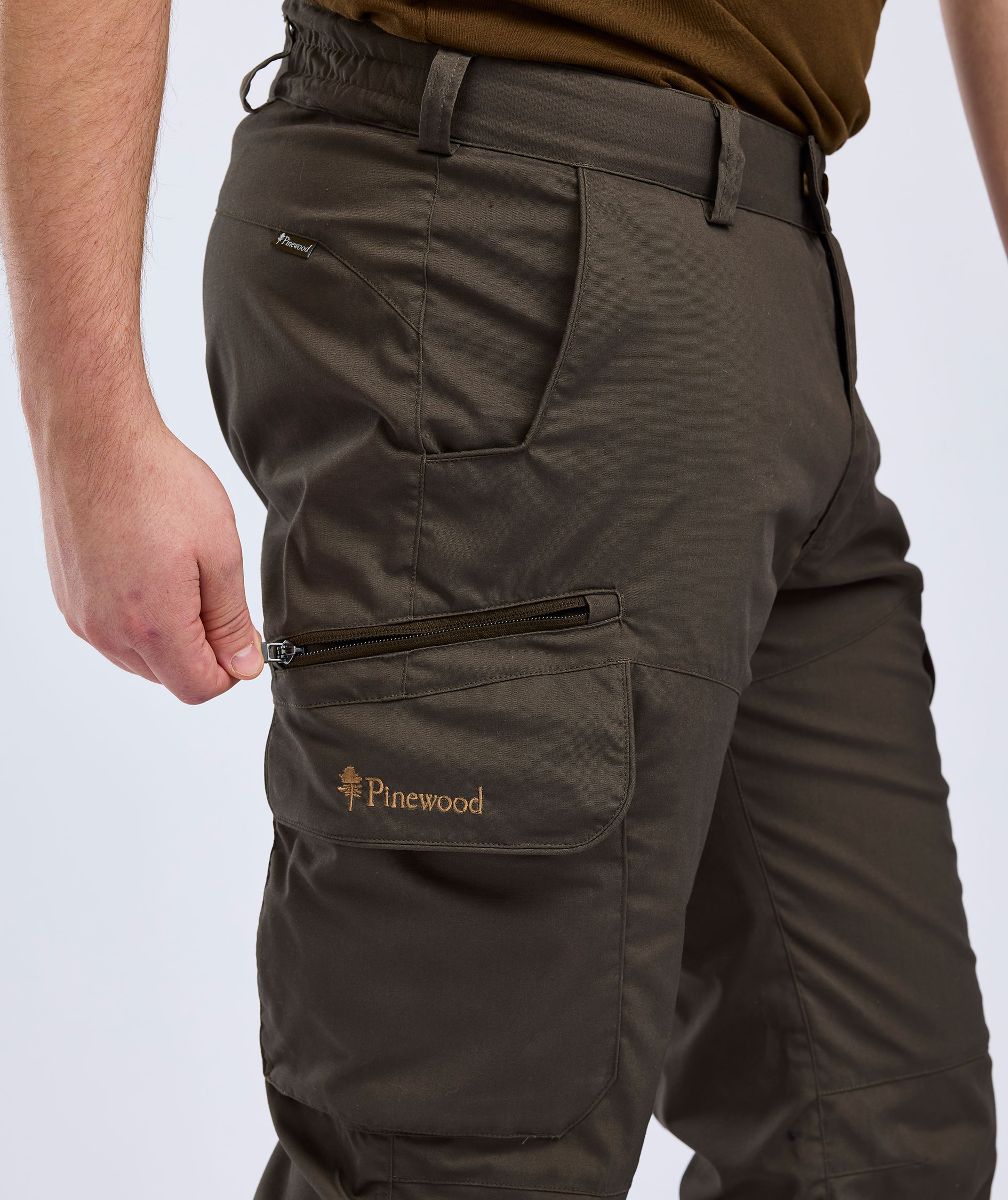 Pinewood&nbsp;Pro InsectSafe bukser, Dark Olive, large image number 5
