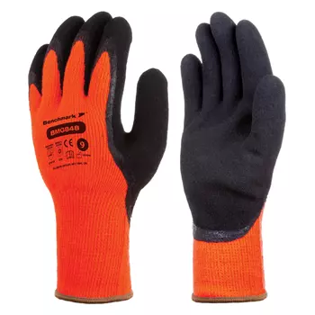 Benchmark BMG848 winter work gloves, Orange/Black