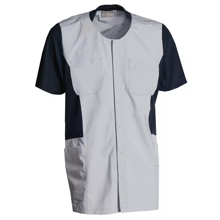 Nybo Workwear Sporty Mix short-sleeved shirt, Grey, large image number 0