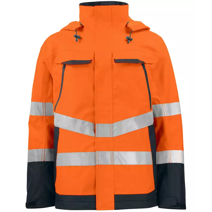 ProJob shell jacket 6440, Hi-Vis Orange/Black, large image number 0