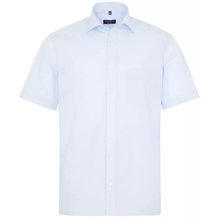 Eterna Modern fit kortärmad Poplin skjorta, Ljus Blå, large image number 0