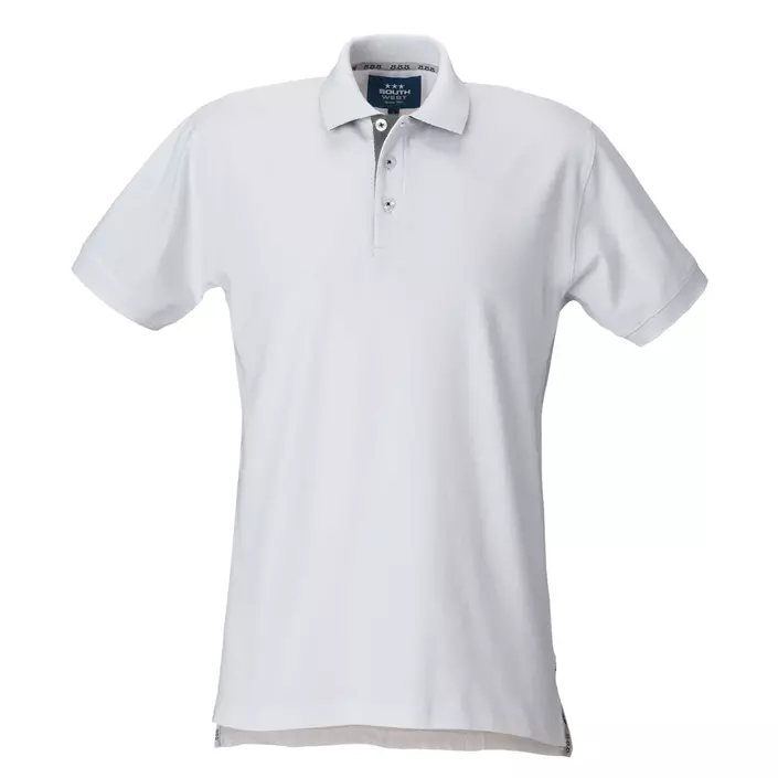 South West Morris polo T-skjorte, Hvit, large image number 0