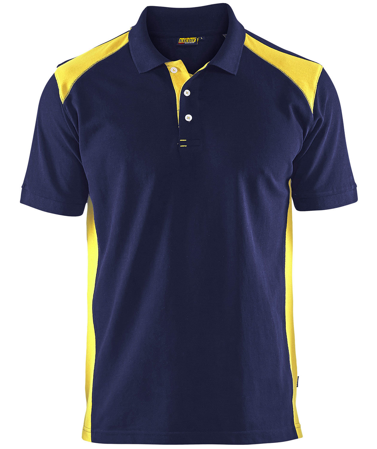 Bl&aring;kl&auml;der pik&eacute;tr&ouml;ja, Marin/Hi-Vis gul, Marin/Hi-Vis gul, swatch