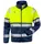 Fristads sweat jacket 4517, Hi-vis Yellow/Marine, Hi-vis Yellow/Marine, swatch