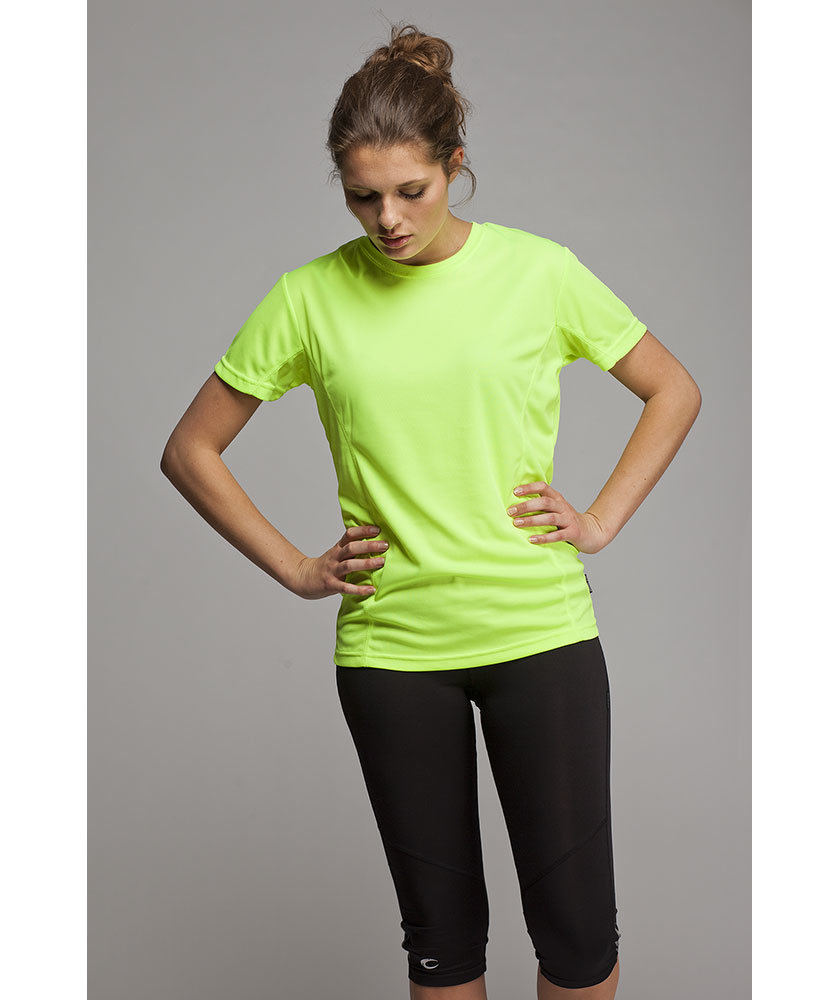 Pitch Stone Performance women's T-shirt, Yellow