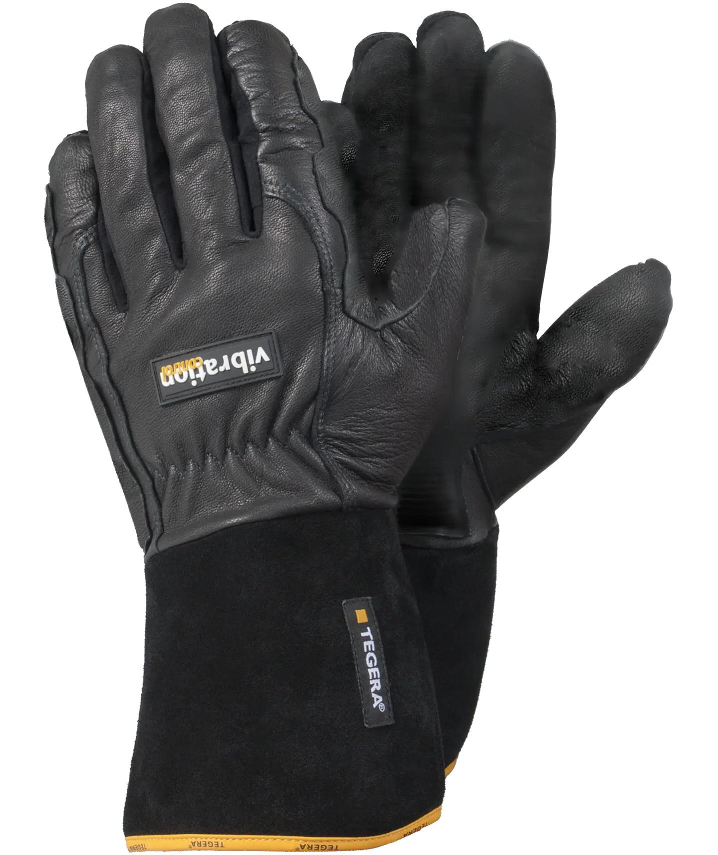 Tegera 9182A vibrationsdempende hansker, Svart