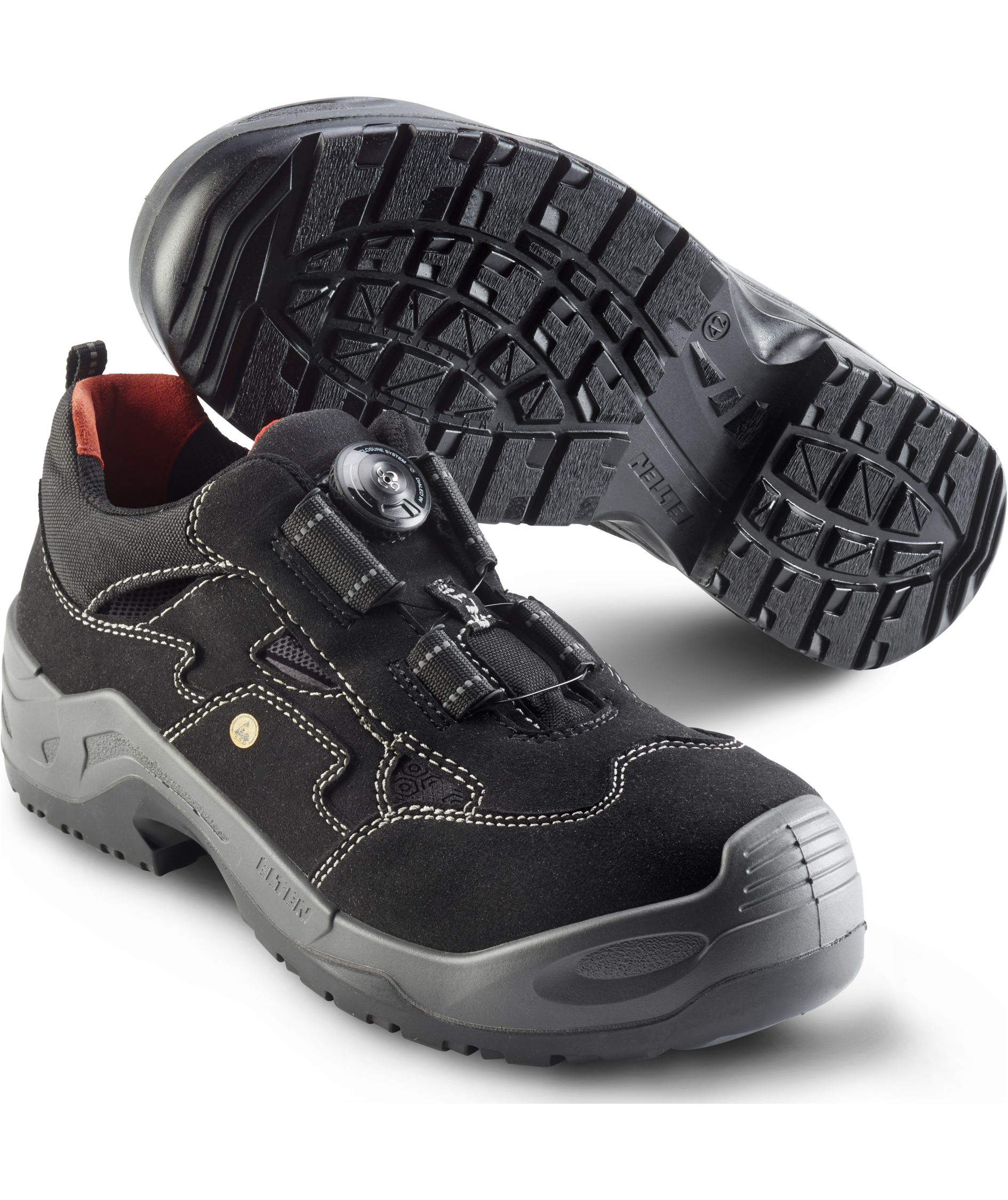 Elten Scott Boa&reg; skyddssandaler S1P, Svart, large image number 6