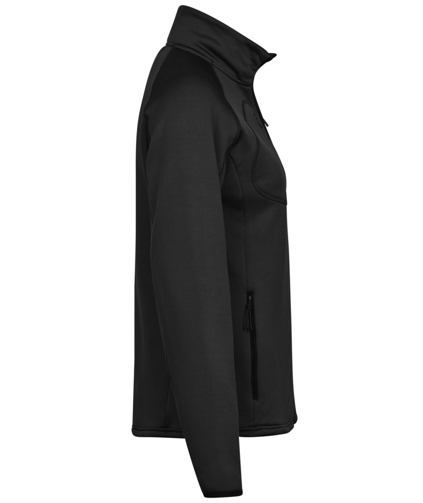 Tee Jays Stretch dame fleecejakke, Sort, large image number 3