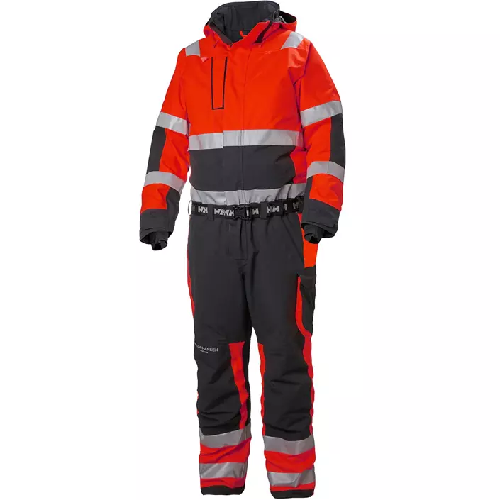 Helly Hansen Alna 2.0 winter coverall, Hi-vis red/charcoal, large image number 0