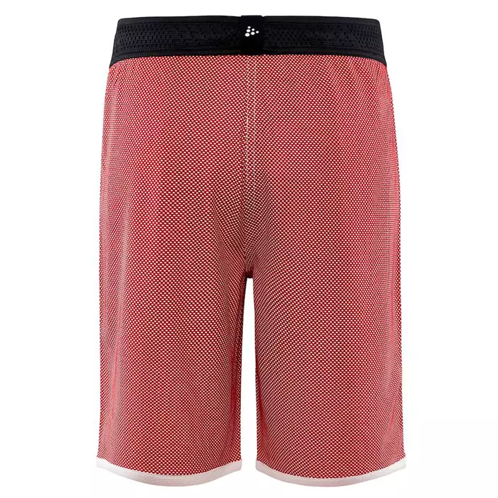 Craft Progress vendbare shorts til børn, Bright red/white, large image number 3