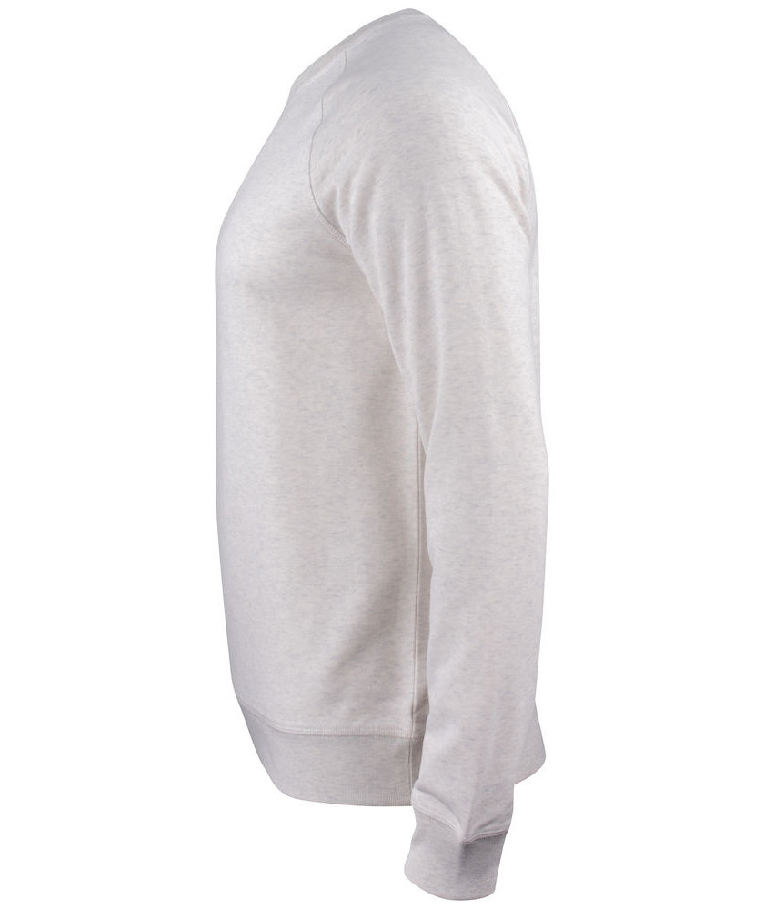 Clique Premium OC Sweatshirt, Hellgrau meliert, large image number 3