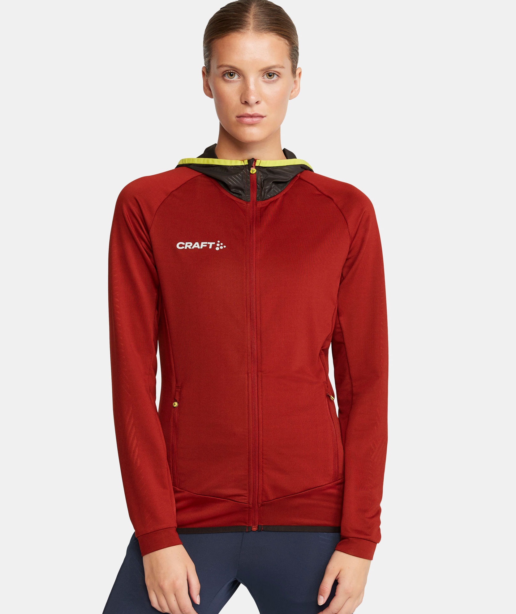 Craft Extend women's hoodie with zipper, Rhubarb, large image number 6