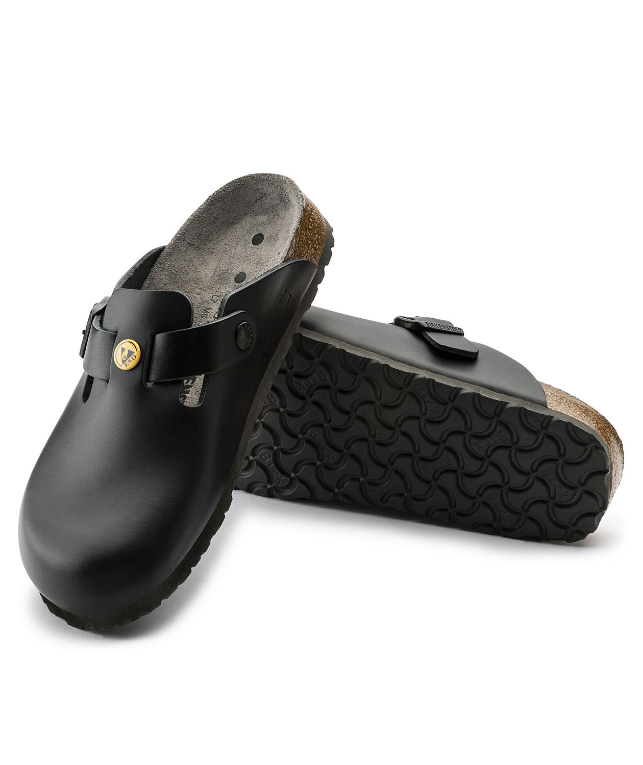 Birkenstock Boston ESD Regular Fit sandals, Black, large image number 2