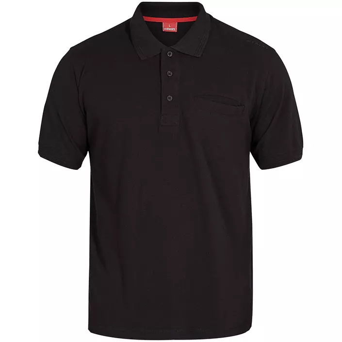 Engel Extend polo T-shirt, Black, large image number 0