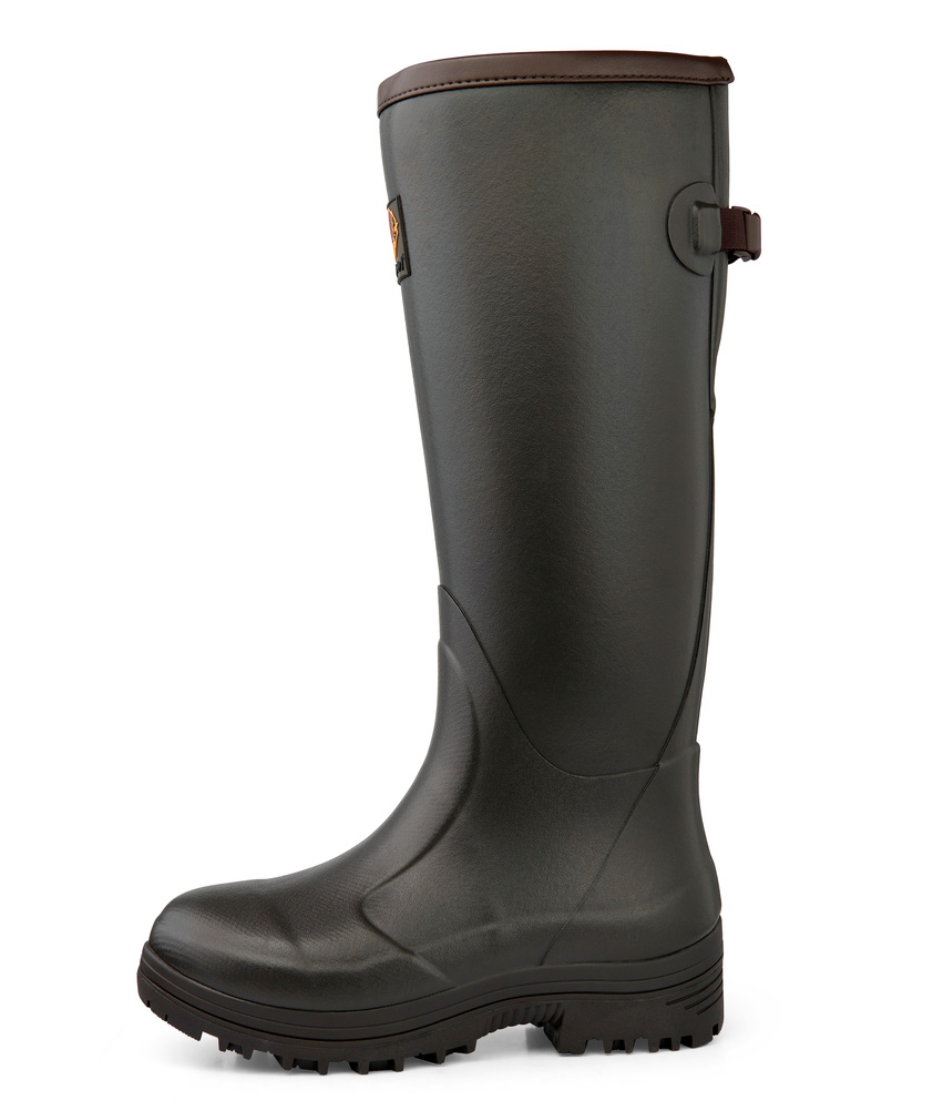 Gateway1 Pheasant Game Lady 17" 5mm rubber boots, Dark brown