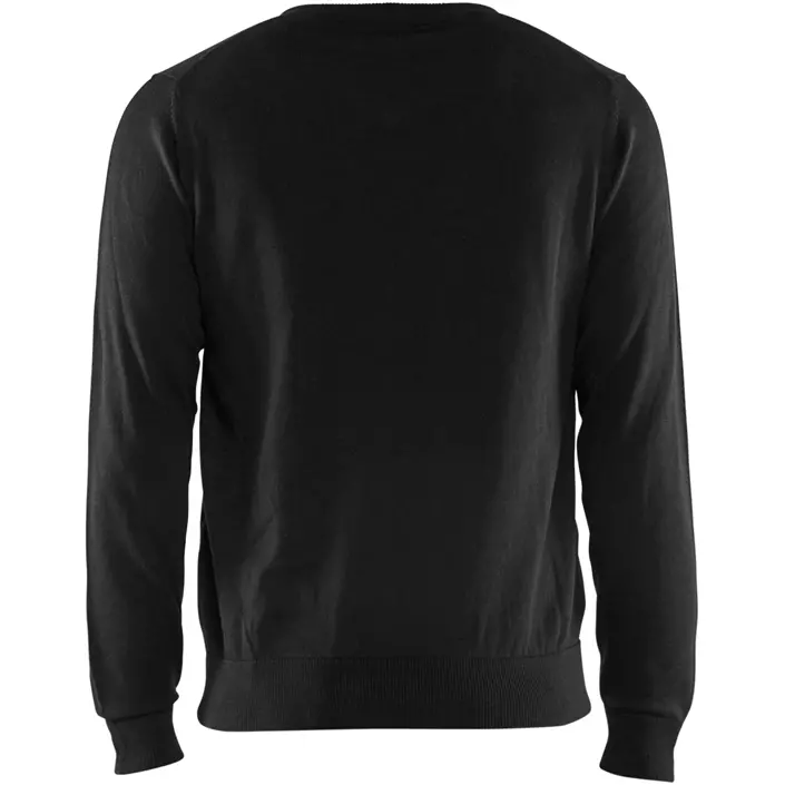Blåkläder knitted pullover, Black, large image number 1