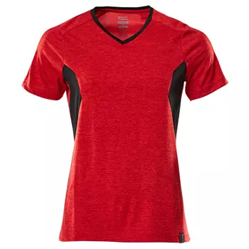 Mascot Accelerate Coolmax dame T-skjorte, Signal rød/svart