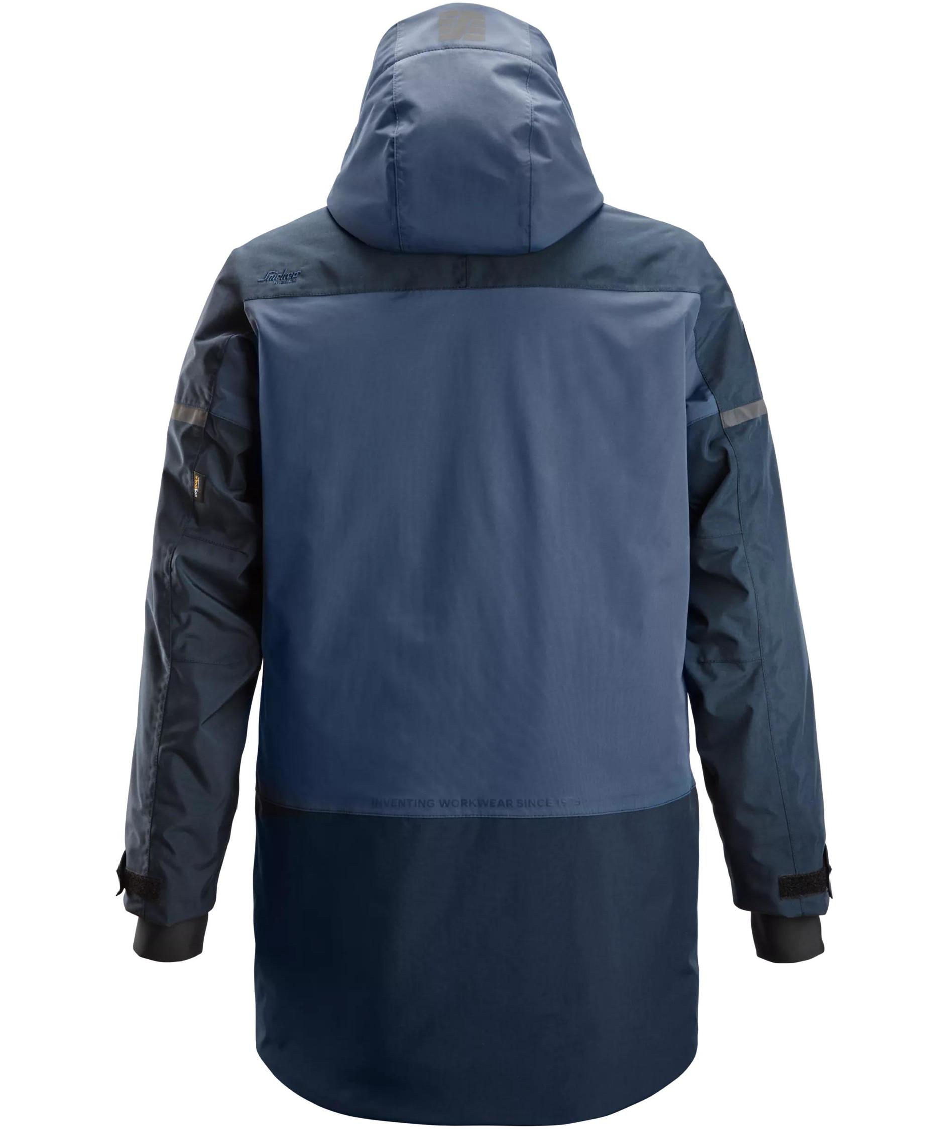 Snickers AllroundWork parka 1801, Navy/Dark Navy, large image number 2
