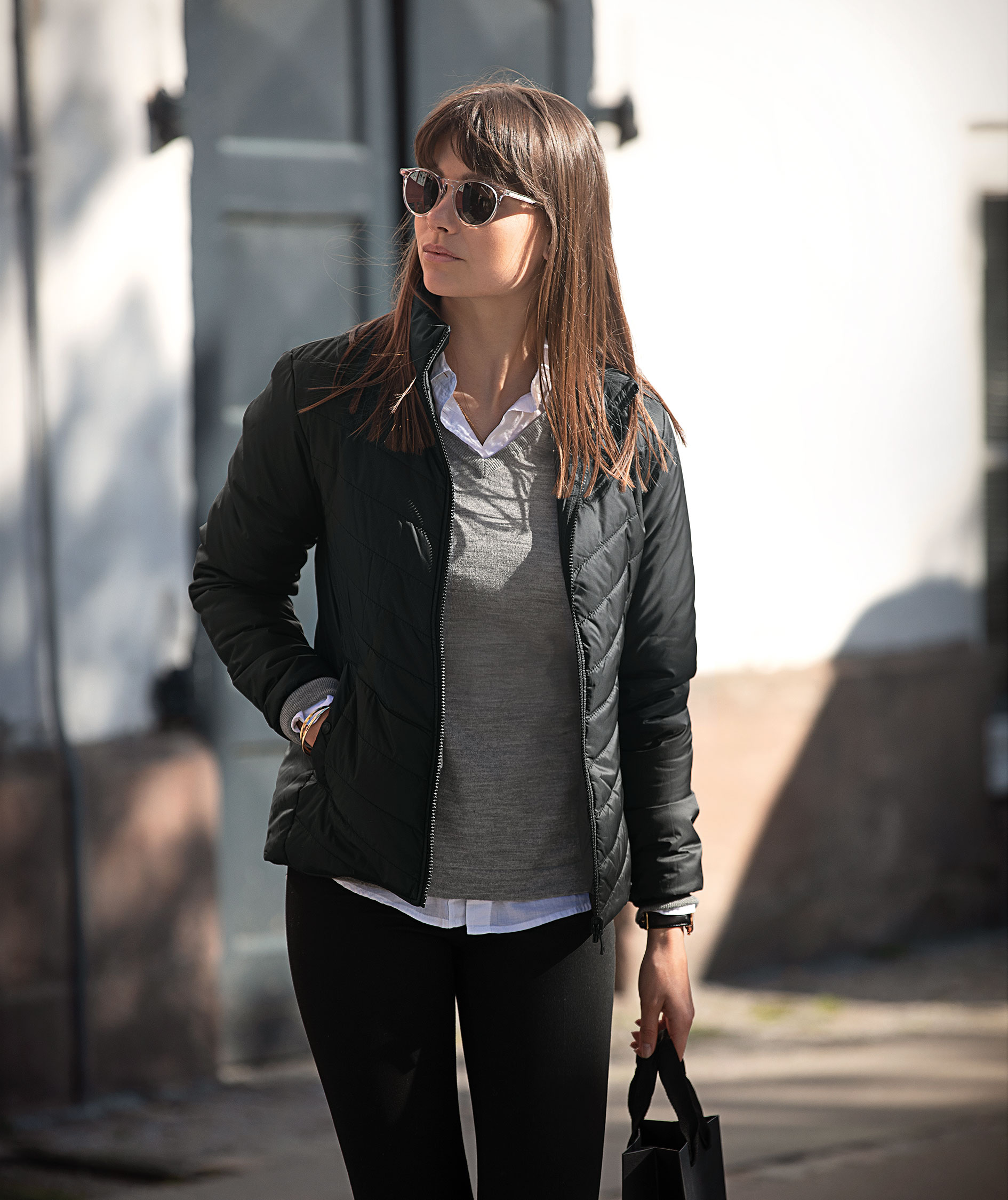 Nimbus Kendrick quilted women's jacket, Charcoal, large image number 1