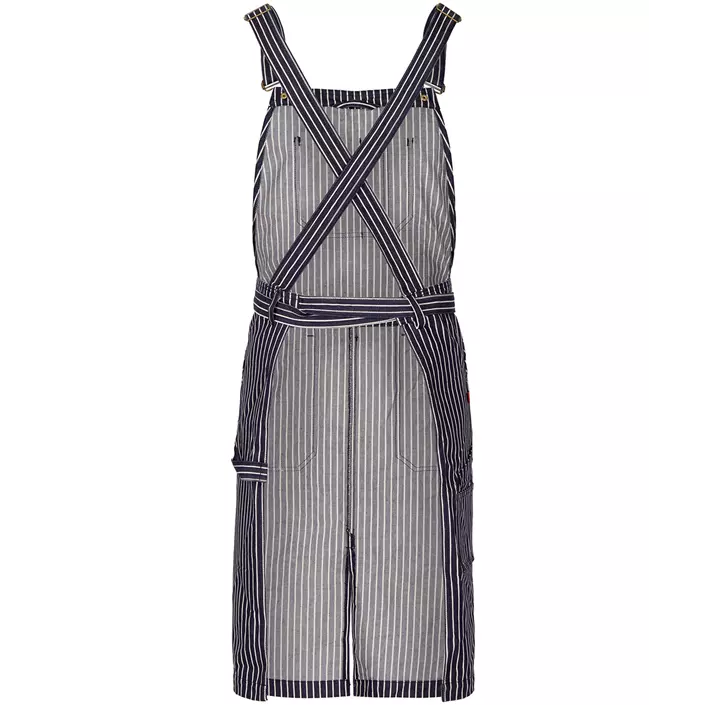 Segers 4092 smækforklæde med lommer, Striped Denim, Striped Denim, large image number 3