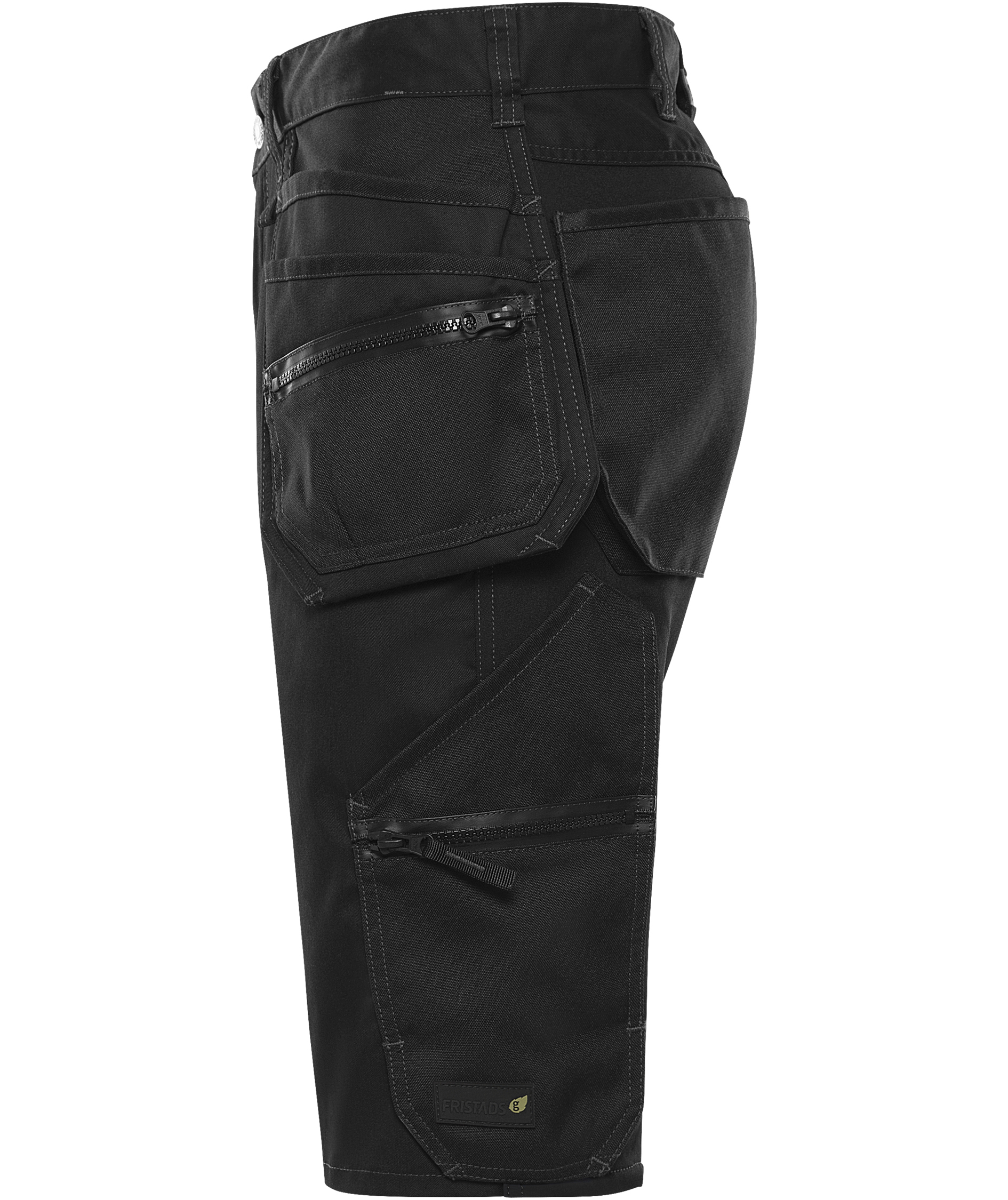 Fristads women's craftsman shorts 2904 GWM, Black, large image number 5