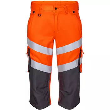 Engel Safety Light knee pants, Hi-vis orange/Grey