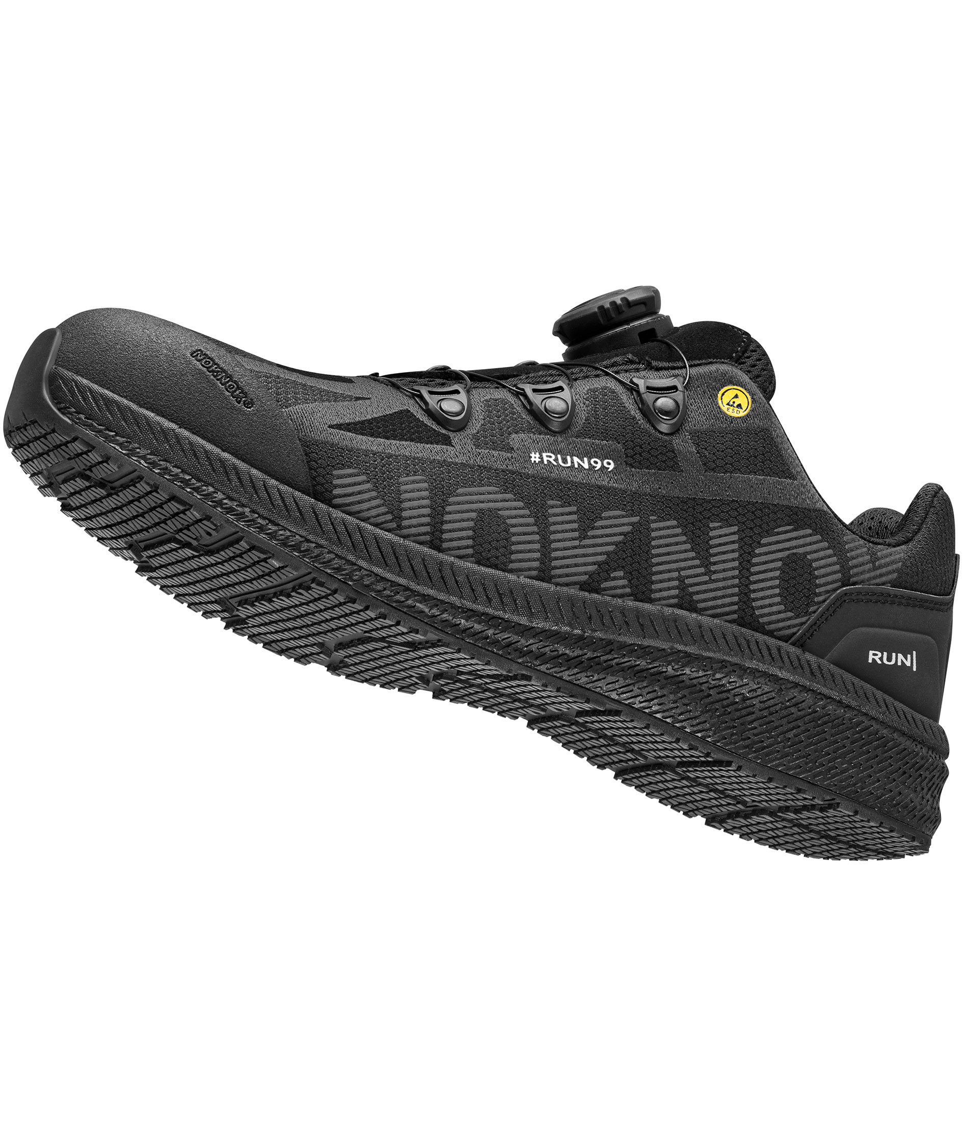 NOKNOK RUN99 safety shoes S3S, Black