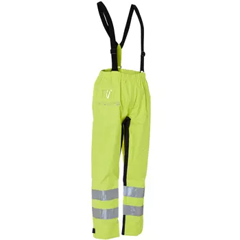 Elka Multinorm trousers with braces, Hi-Vis Yellow/Navy