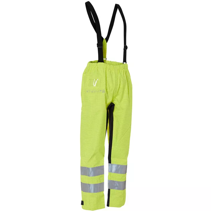 Elka Multinorm trousers with braces, Hi-Vis Yellow/Navy, large image number 0