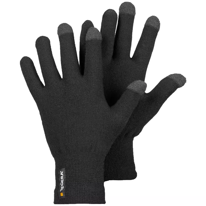 Tegera 4640R winter work gloves, Black, large image number 0