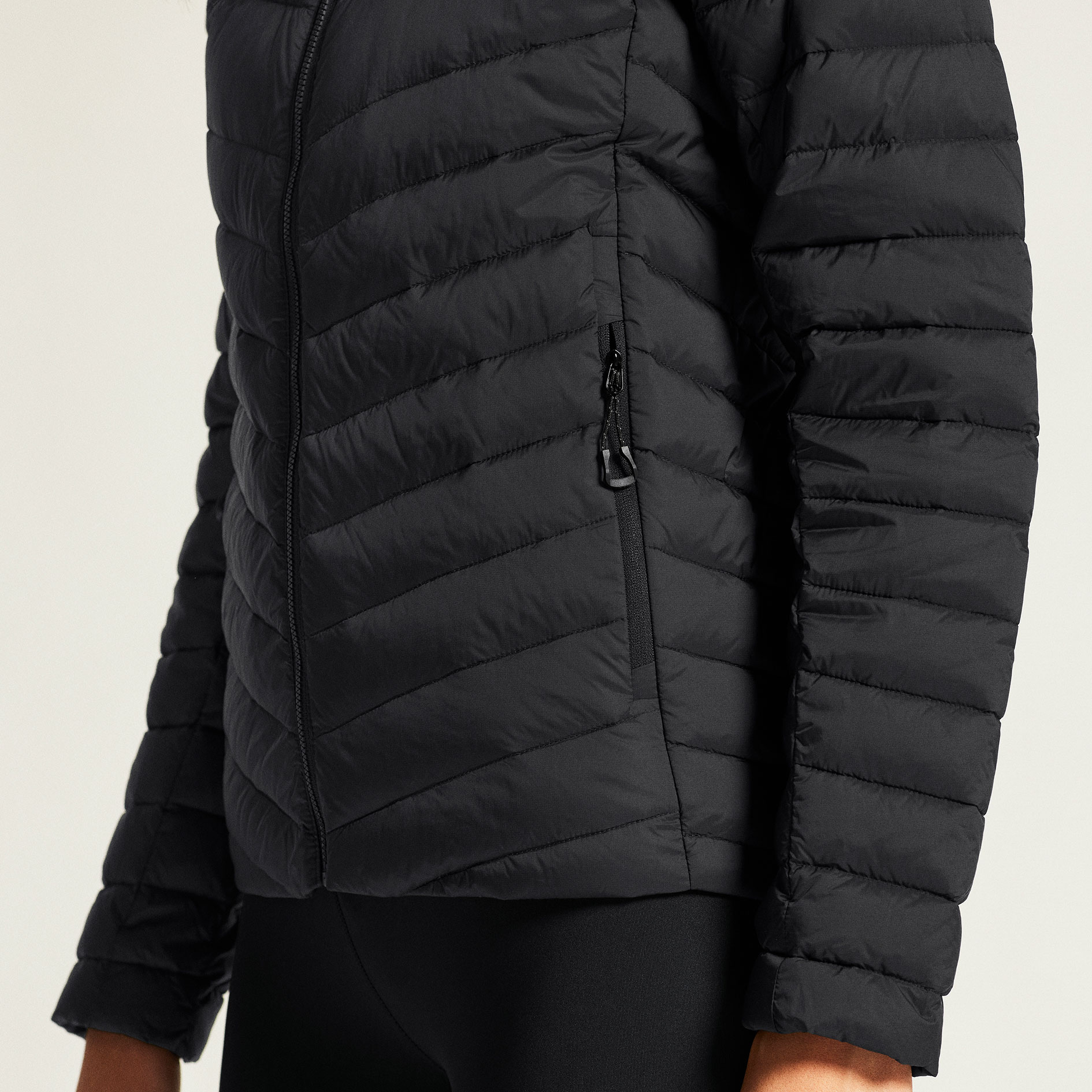 Craft ADV Explore Light women's down jacket, Black, large image number 7