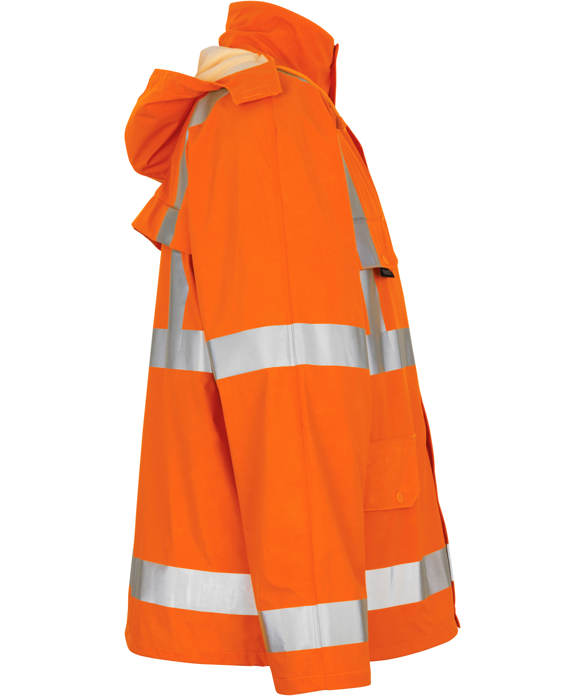 Mascot Safe Aqua Feldbach rain jacket, Hi-vis Orange, large image number 2