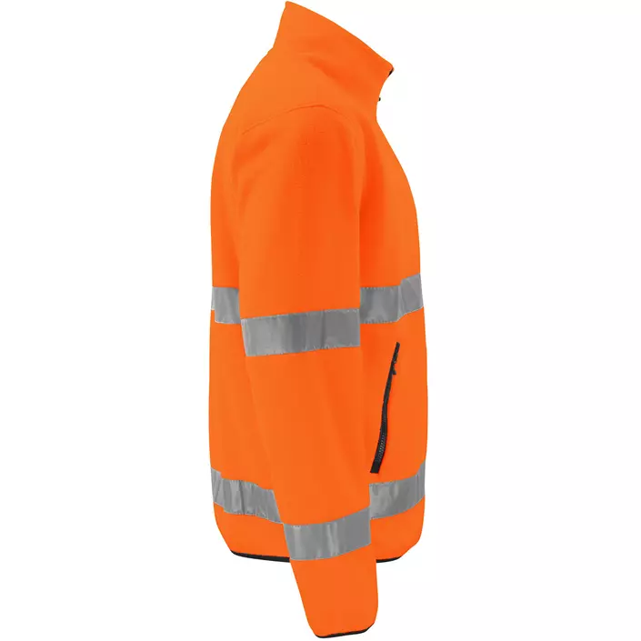 ProJob fleece jacket 6327, Hi-Vis Orange/Black, large image number 3