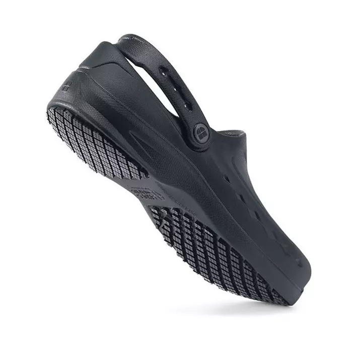 Shoes For Crews Zinc clogs with heel strap OB, Black, large image number 6
