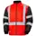 Helly Hansen UC-ME insulator jacket, Hi-Vis Red/Ebony, Hi-Vis Red/Ebony, swatch
