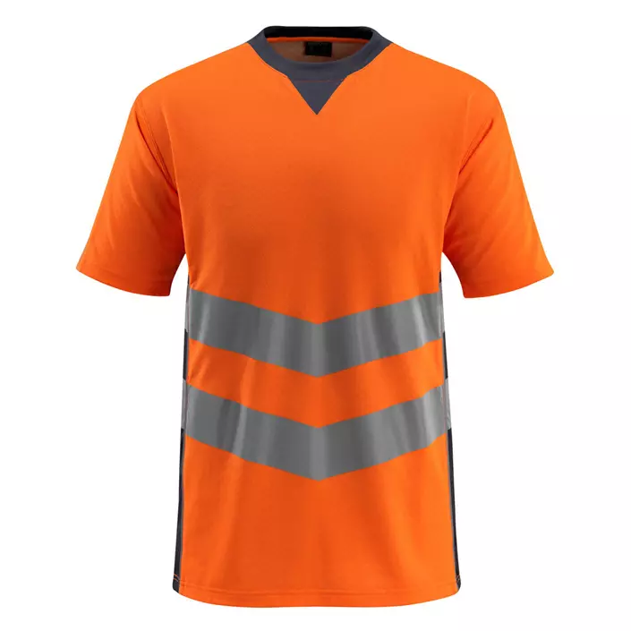 Mascot Safe Supreme Sandwell T-skjorte, Hi-vis Orange/Mørk Marine, large image number 0