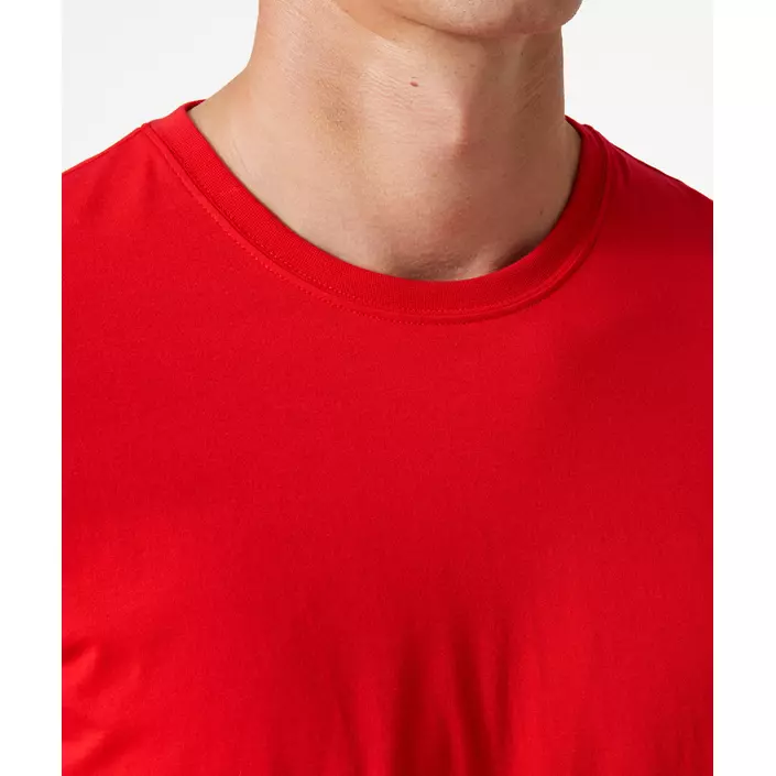 Helly Hansen Classic långärmad T-shirt, Alert red, large image number 4