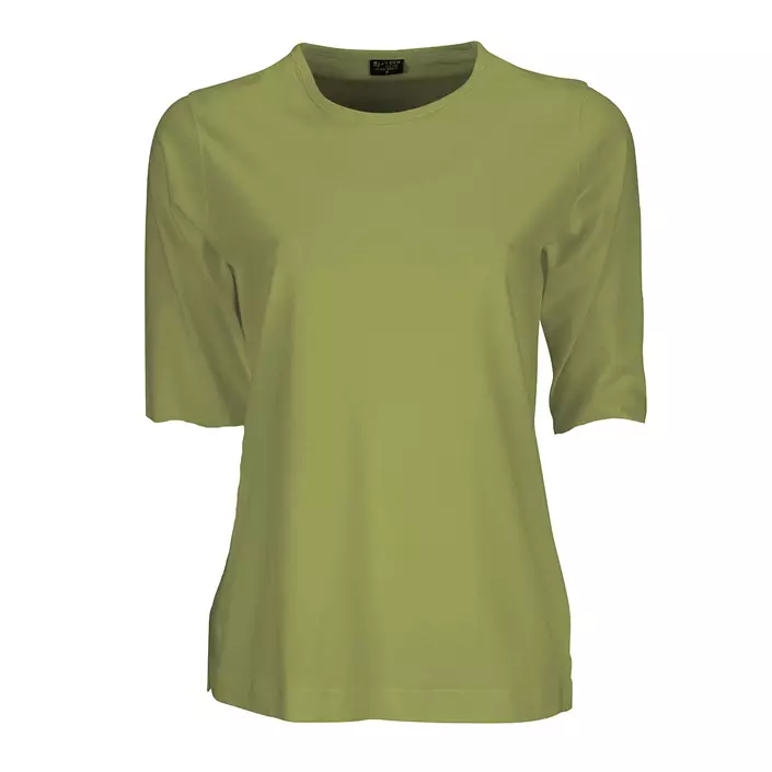 Jyden Workwear dame T-skjorte med 3/4-ermer, Lime, large image number 0