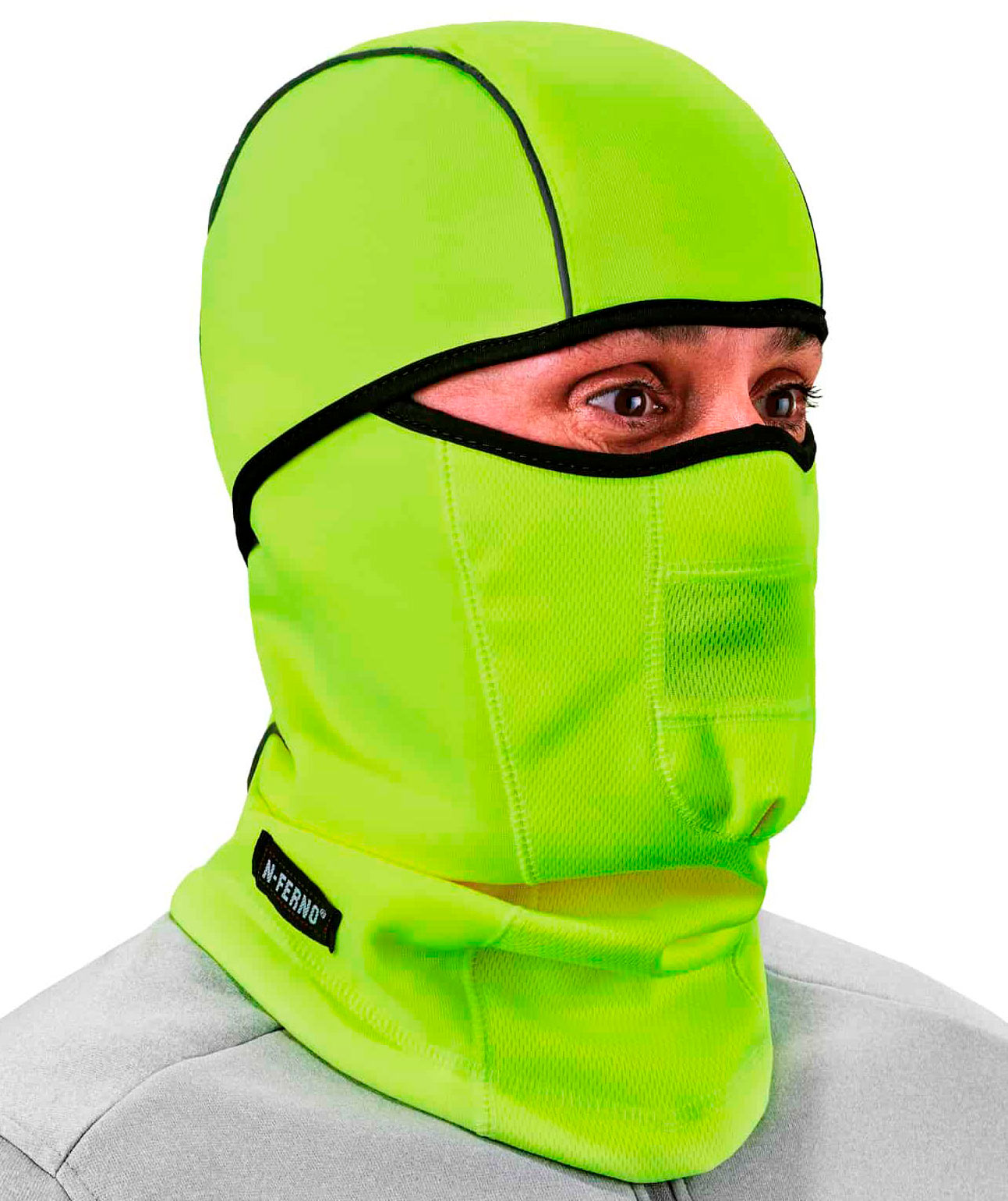 Ergodyne 6823 Fleece balaclava, vindtett, Lime, Lime, large image number 2