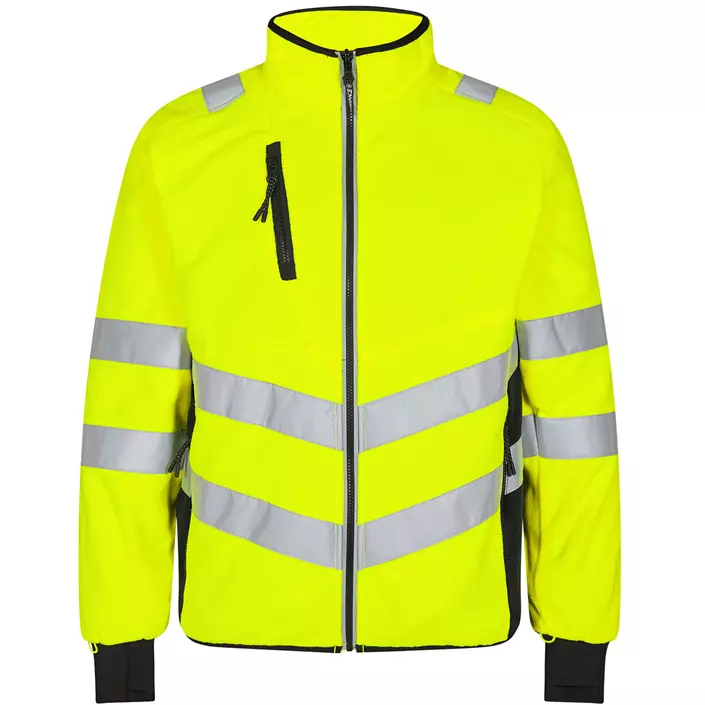 Engel Safety fleece jacket, Hi-vis Yellow/Black, large image number 0