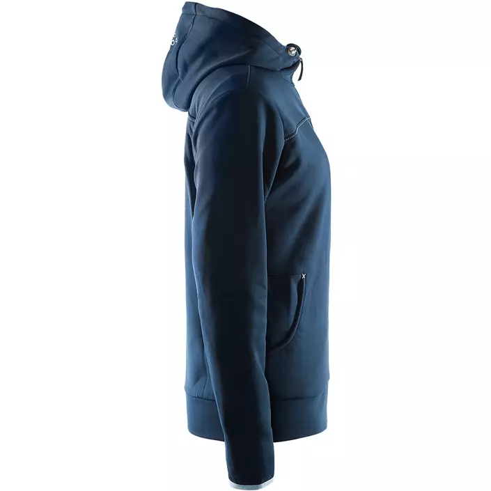 Craft Leisure women's hoodie with zipper, Dark navy, large image number 3
