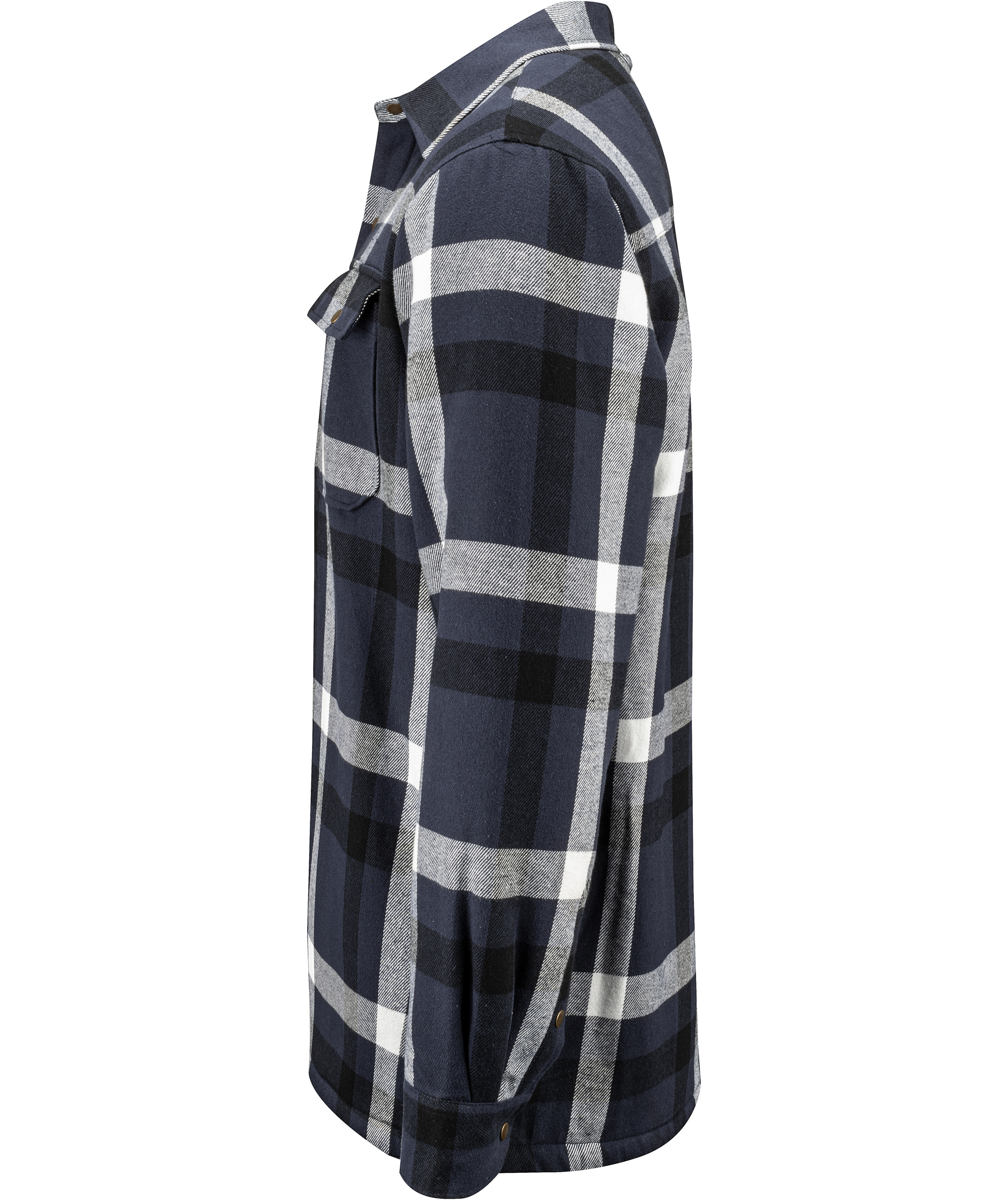 ProJob lined lumberjack shirt, Navy, large image number 3