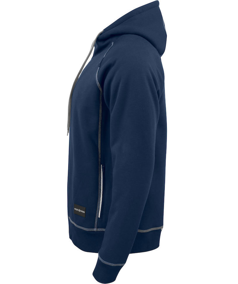 ProJob sweatjacka 2130, Marinbl&aring;, large image number 2