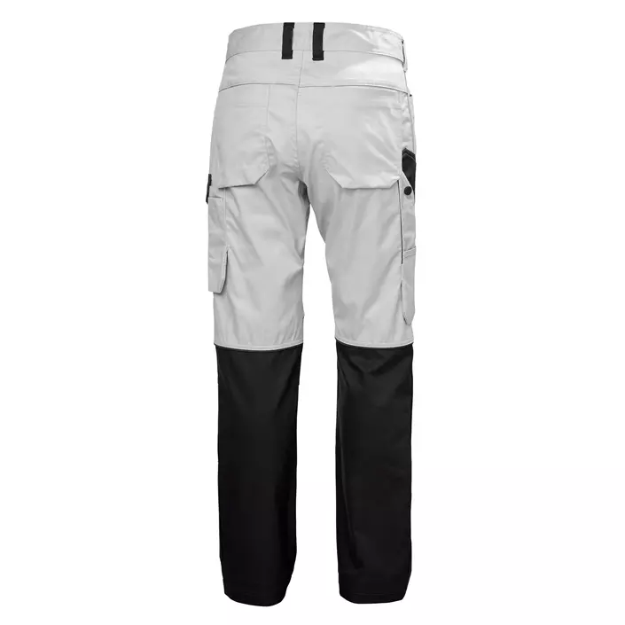 Helly Hansen Manchester arbejdsbukser, Grey fog/Ebony, large image number 2